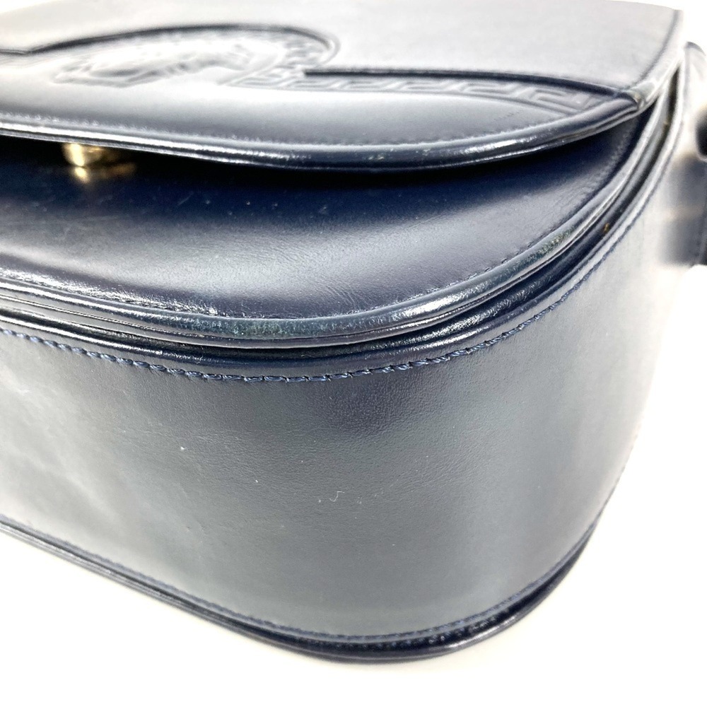 VERSACE Vintage Medusa Logo Bag, Crossbody Flap Shoulder Leather, Men's & Wom... - Picture 6 of 16